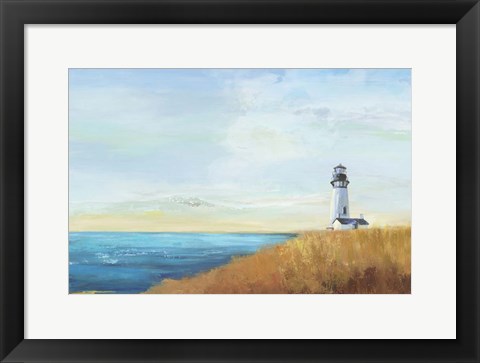 Framed Ocean Lighthouse Print