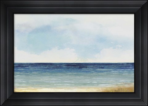 Framed Summer by the Water Print