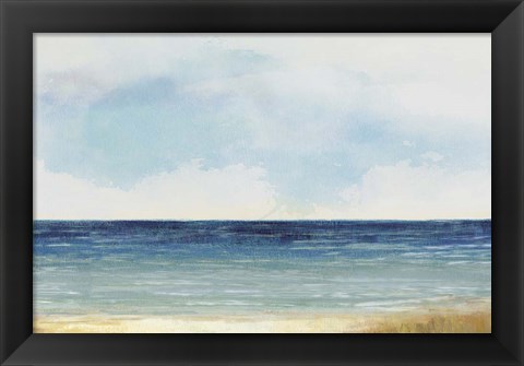 Framed Summer by the Water Print