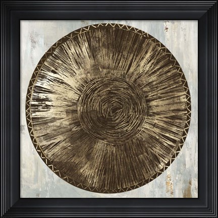 Framed Zulu Gold III Print