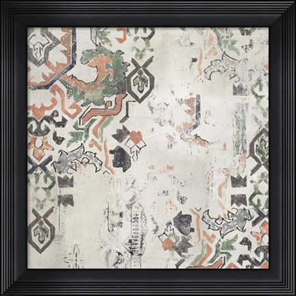 Framed Oriental Rug I Print