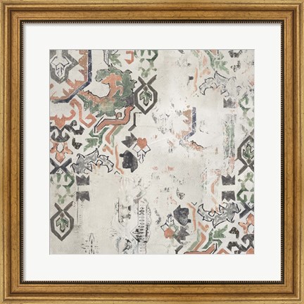 Framed Oriental Rug I Print