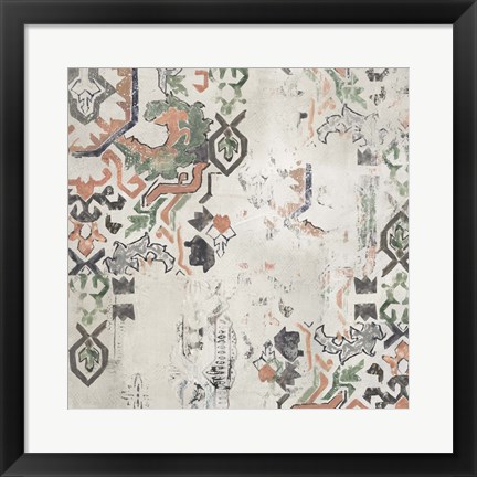 Framed Oriental Rug I Print