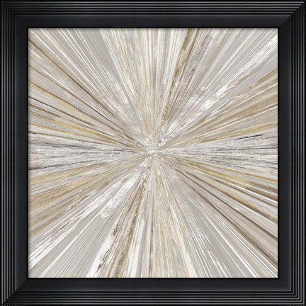 Framed Shimmering Light II Print