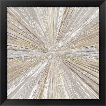 Framed Shimmering Light II Print