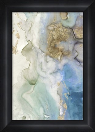 Framed Emerald Pool I Print