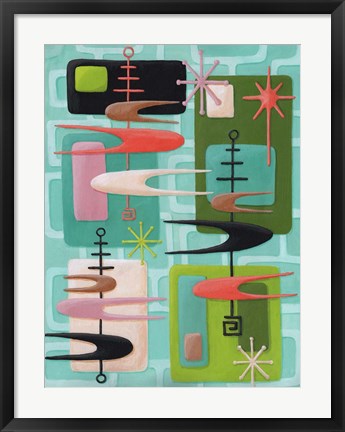 Framed Antennae Trio Print