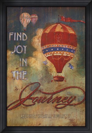 Framed Joy in the Journey Print