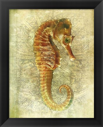 Framed Aquatica Six Print