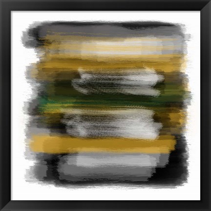 Framed Abstract Paint 8 Print