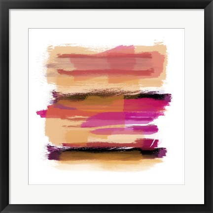 Framed Abstract Paint 11 Print