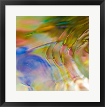 Framed Think Happy Thoughts Print