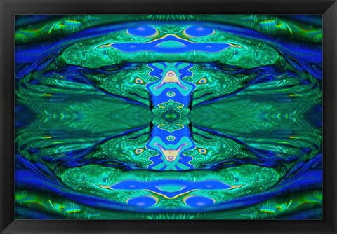 Framed Satin Dawn Print
