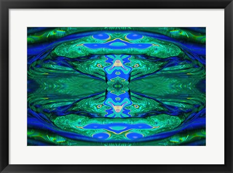 Framed Satin Dawn Print
