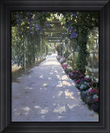 Framed Garden O fLight Print