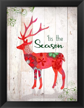 Framed Tis The Season Print