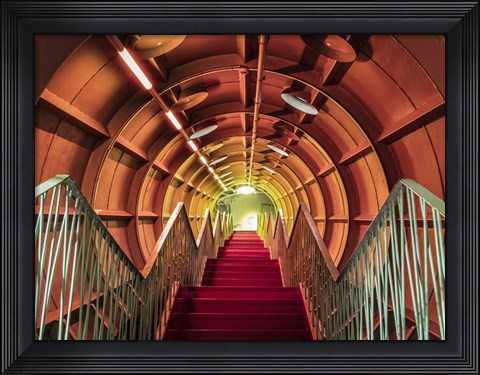 Framed Atonium Brussels Print