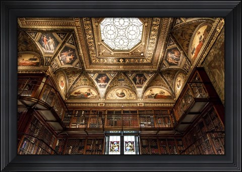 Framed New York Library Print