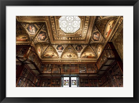 Framed New York Library Print