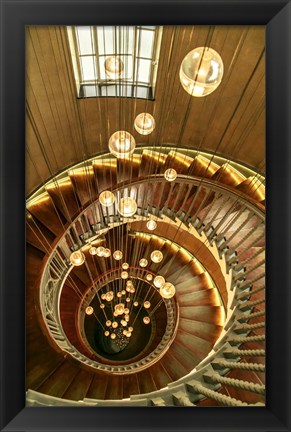 Framed London Staircase Print