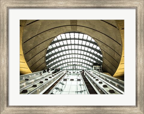 Framed London Metro 2 Print