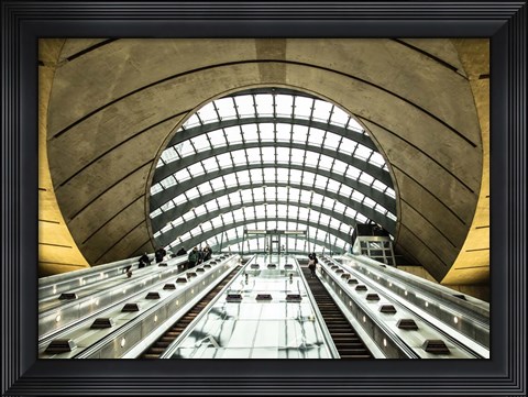Framed London Metro 2 Print