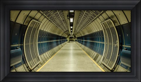 Framed London Metro 3 Print