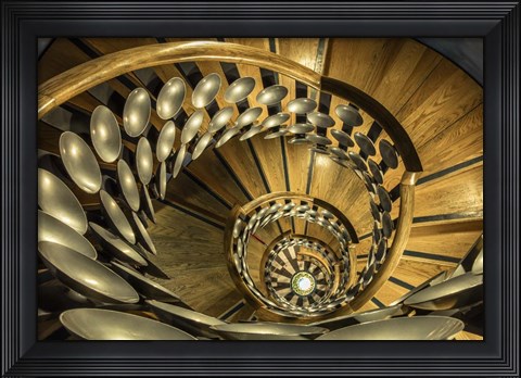 Framed Majical Staircase 2 Print
