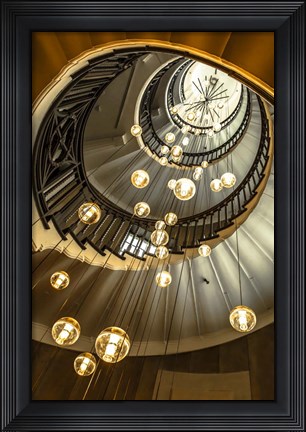 Framed London Staircase 3 Print