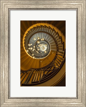 Framed London Staircase 4 Print