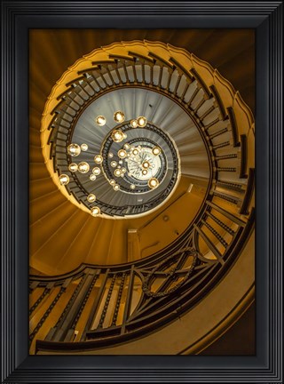 Framed London Staircase 4 Print