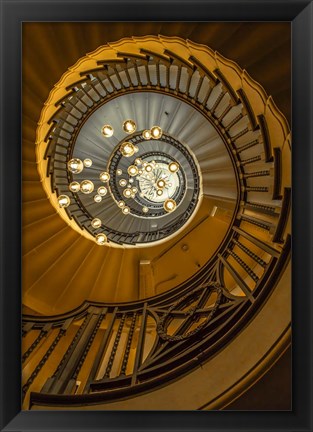 Framed London Staircase 4 Print