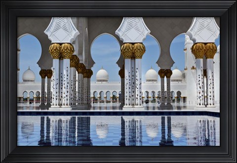 Framed Abu Dhabi Print