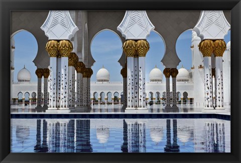 Framed Abu Dhabi Print
