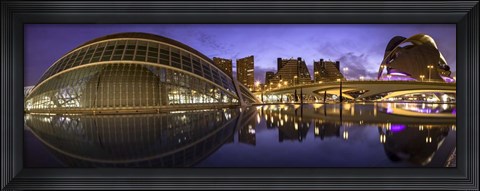 Framed Valencia Architecture Print