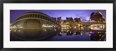 Framed Valencia Architecture Print