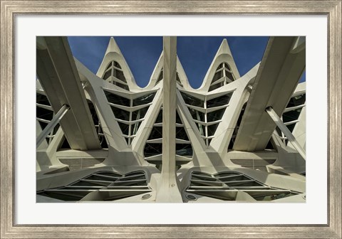 Framed Valencia Architecture 2 Print