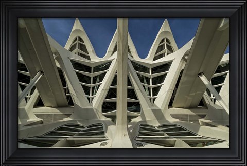 Framed Valencia Architecture 2 Print