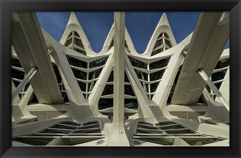 Framed Valencia Architecture 2 Print