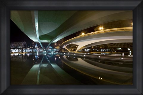 Framed Valencia Architecture 3 Print