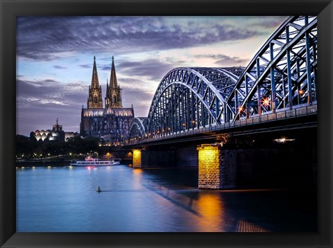 Framed Cologne Germany Print