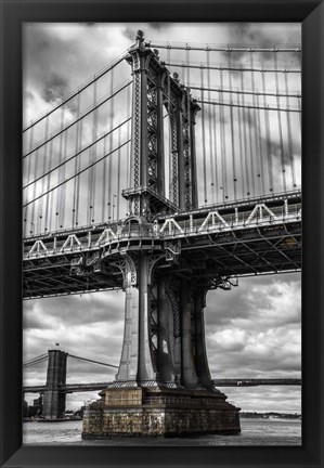 Framed Manhattan Bridge Print