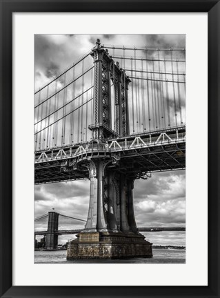 Framed Manhattan Bridge Print