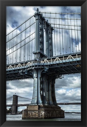 Framed Manhattan Bridge 2 Print