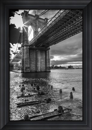 Framed Brooklyn Bridge Print