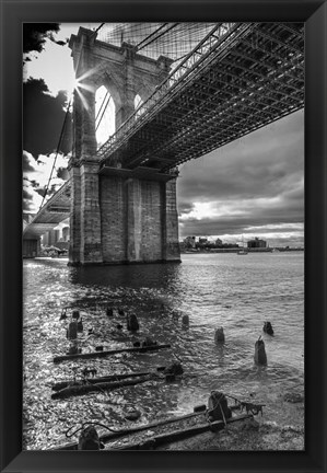 Framed Brooklyn Bridge Print