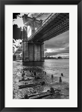 Framed Brooklyn Bridge Print