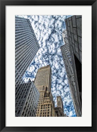 Framed New York Downtown Print