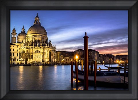 Framed Venice Santa Maria Print