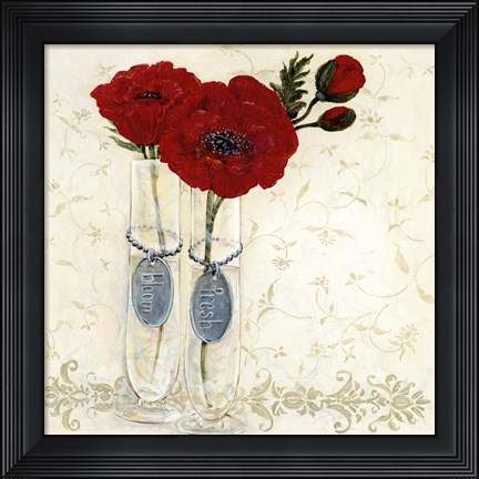 Framed Inspired Red Print